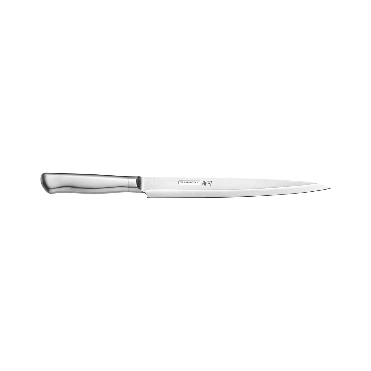 Faca Yanagiba Tramontina Sushi Diamond com Lâmina e Cabo em Aço Inox 9"