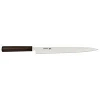 Faca Yanagiba Tramontina Sushi Silver com Lâmina em Aço Inox e Cabo de Nylon 13"