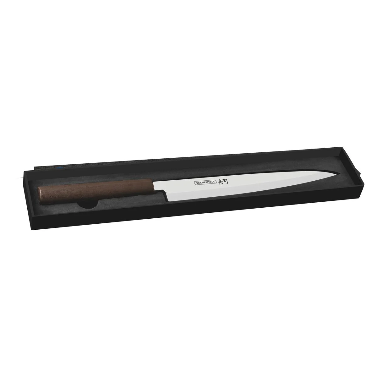 Faca Yanagiba Tramontina Sushi Silver com Lâmina em Aço Inox e Cabo de Nylon 9"