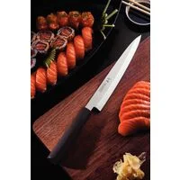 Faca Yanagiba Tramontina Sushi Silver com Lâmina em Aço Inox e Cabo de Nylon 9"