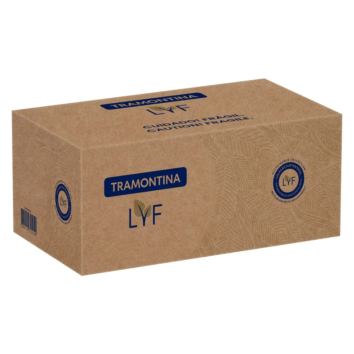 Faca de Mesa Tramontina LYF com Lâmina em Aço Inox e Cabo de Polipropileno PCR Verde Natureza 4"