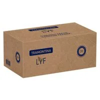 Faca de Mesa Tramontina LYF com Lâmina em Aço Inox e Cabo de Polipropileno PCR Verde Natureza 4"