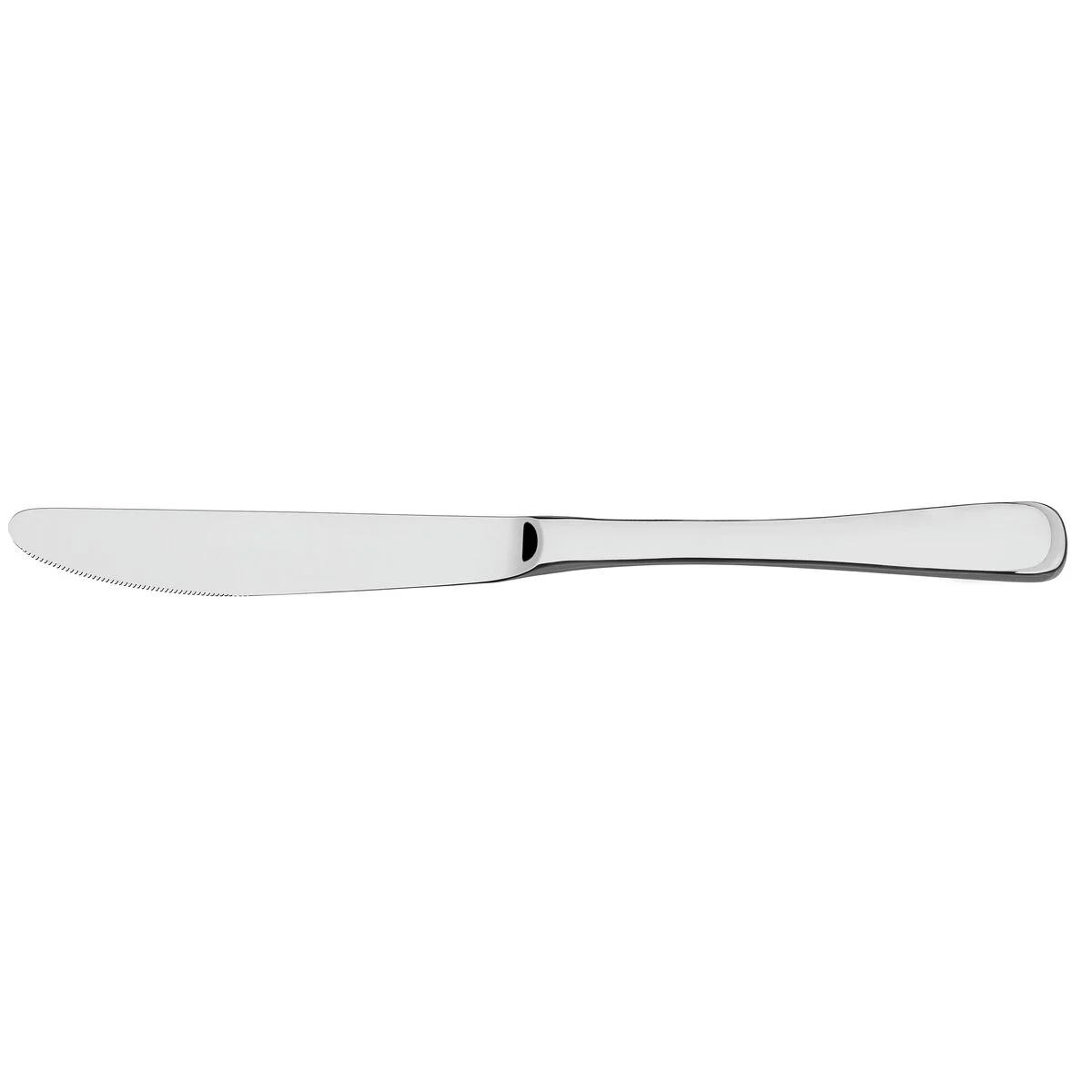 Faca de Mesa Tramontina Mônaco em Aço Inox Forjado 6 mm Acabamento Alto Brilho com Detalhes no Cabo