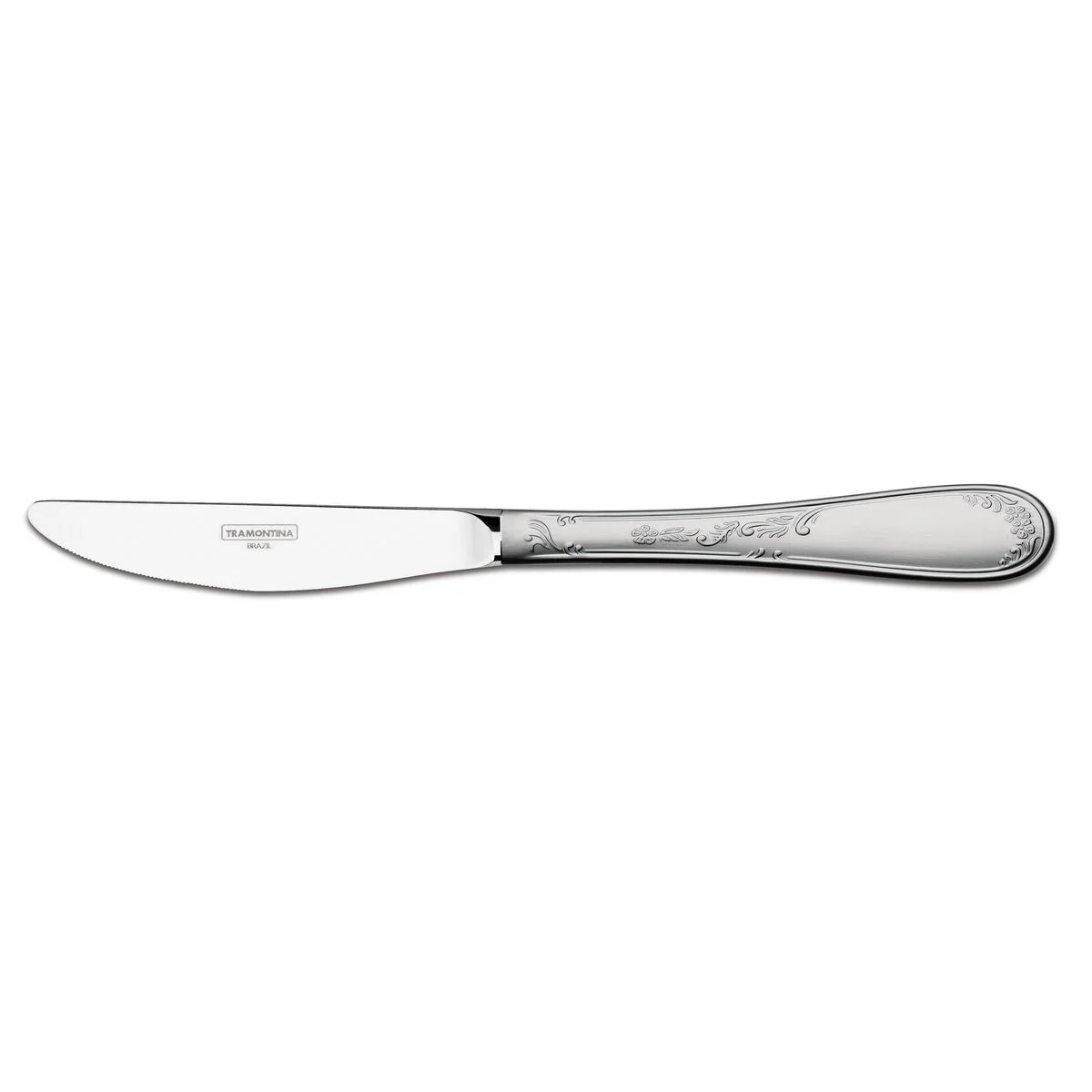 Faca de Mesa Tramontina Renascença em Aço Inox com Acabamento Brilho e Fosco