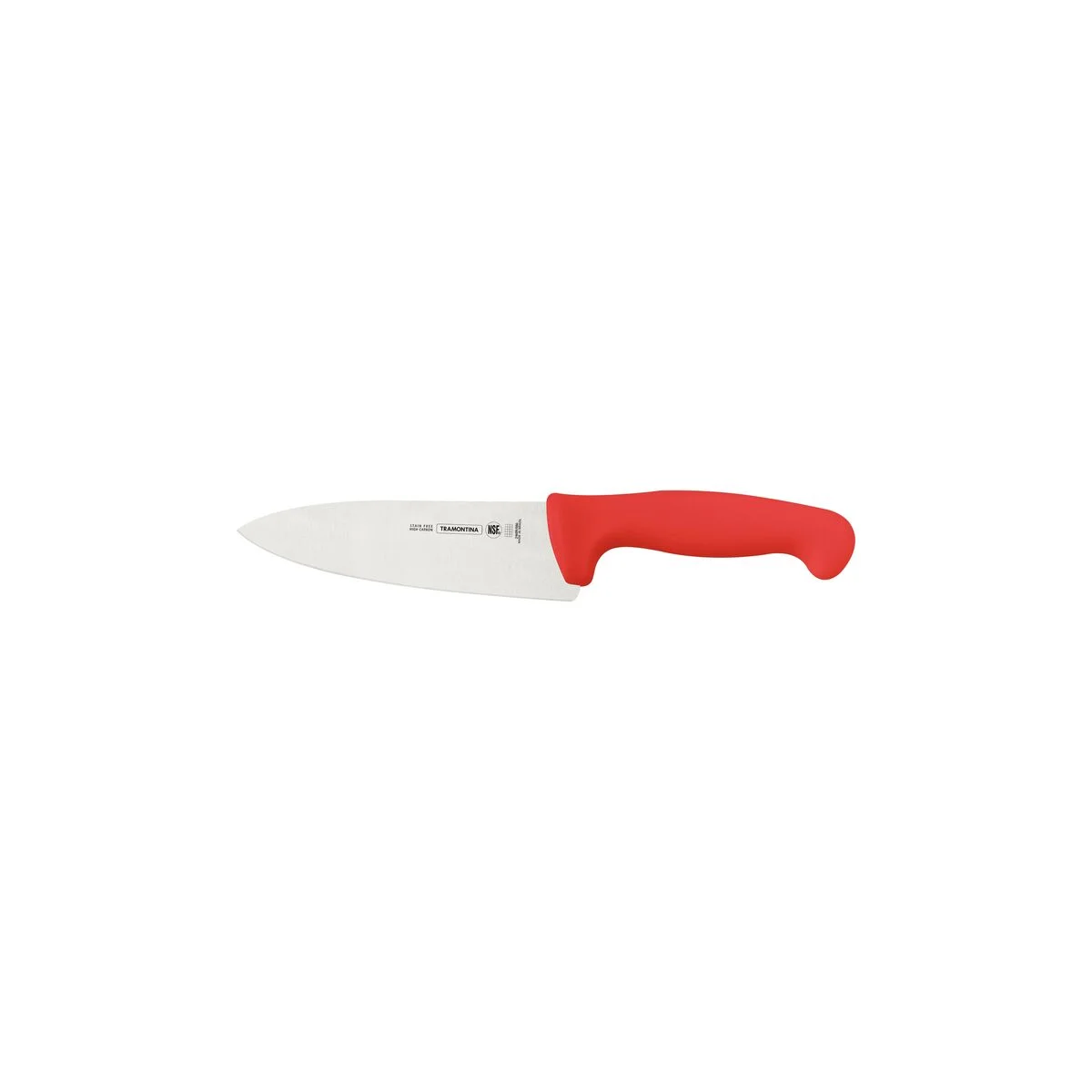 Faca para Carne 14" Tramontina Profissional Master com Lâmina em Aço Inox e Cabo em Polipropileno Vermelho