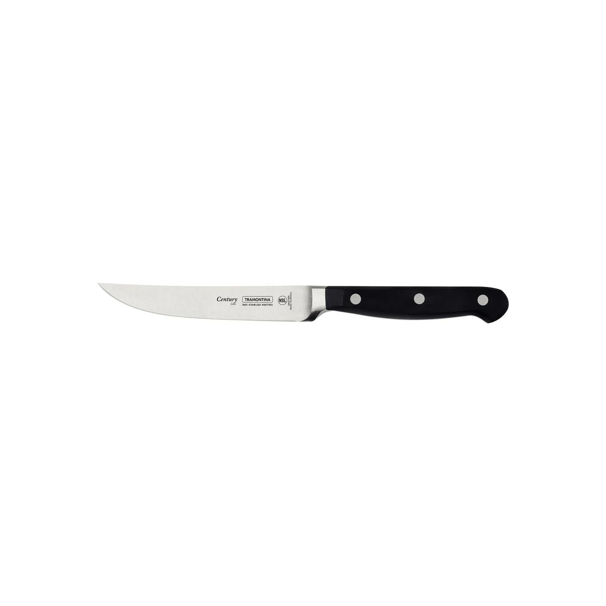 Faca para Churrasco Tramontina Century com Lâmina de Aço Inox e Cabo em Policarbonato e Fibra de Vidro 5"