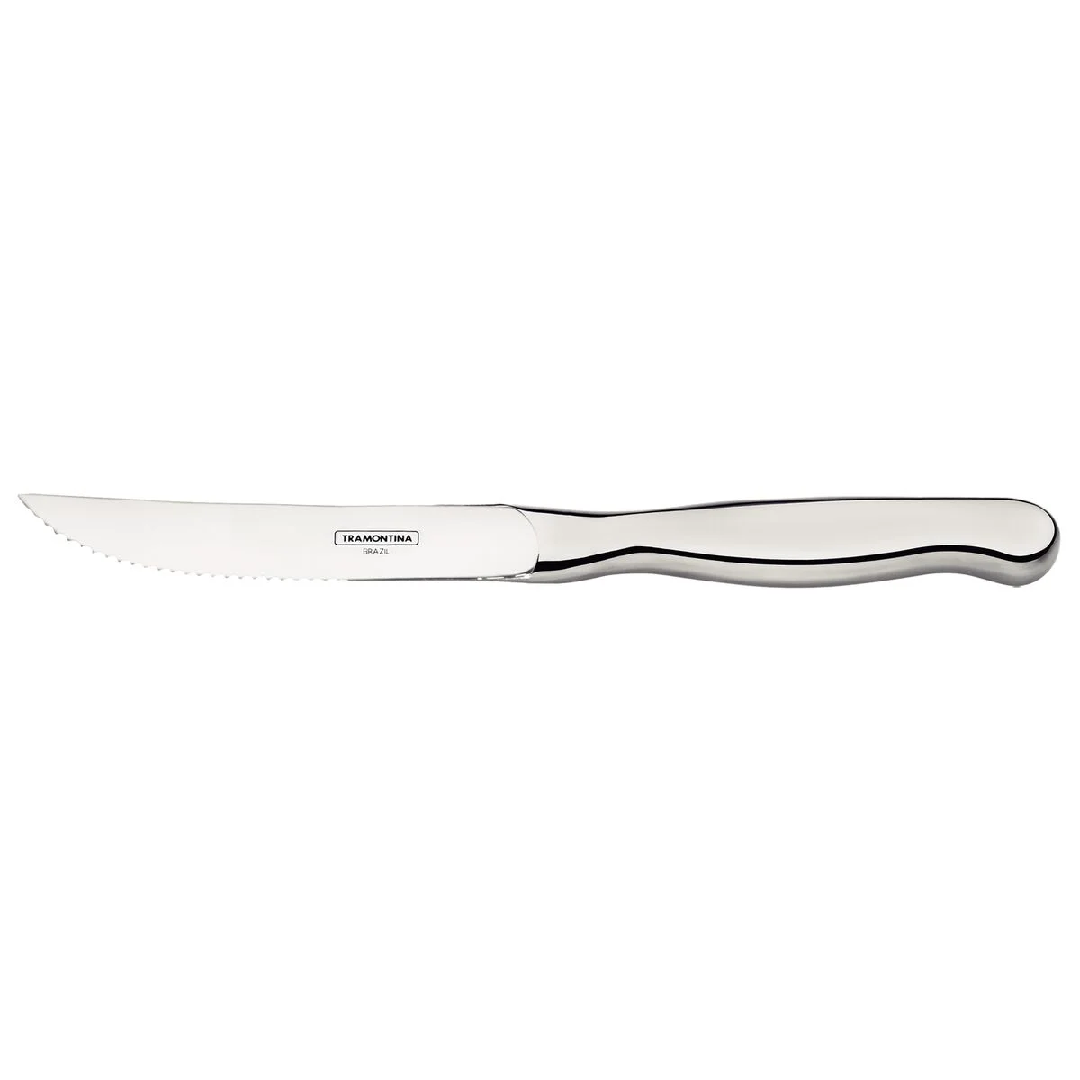 Faca para Churrasco Tramontina Classic Jumbo Lâmina em Aço Inox com Fio Serrilhado