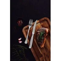 Faca para Churrasco Tramontina Classic Jumbo Lâmina em Aço Inox com Fio Serrilhado