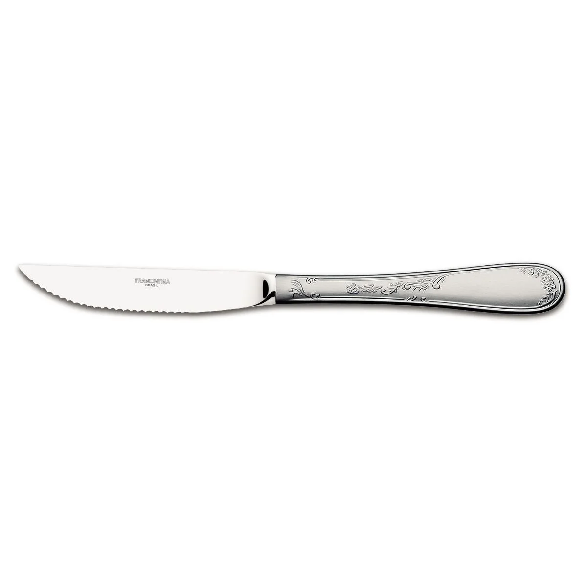 Faca para Churrasco Tramontina Renascença em Aço Inox com Acabamento Brilho e Fosco