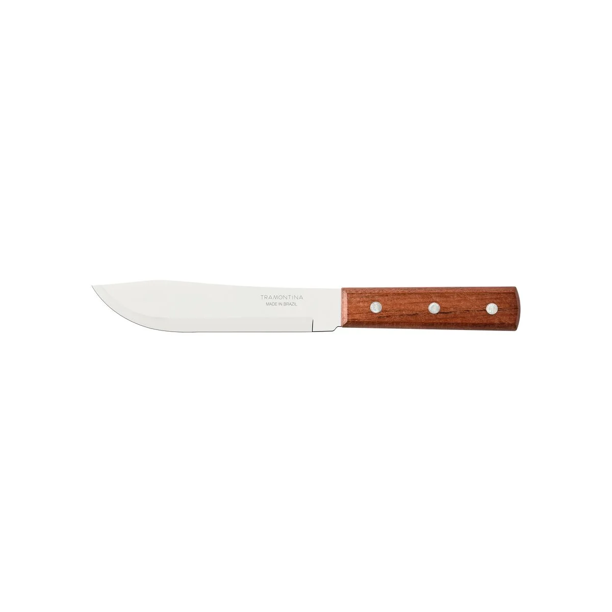 Faca para Cozinha Tramontina Dynamic com Lâmina de Aço Inox e Cabo de Madeira Natural 6"