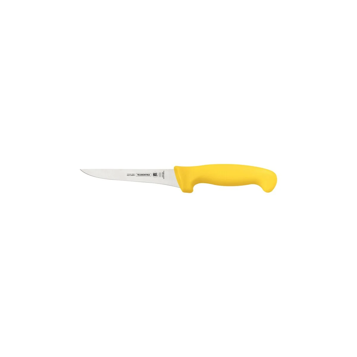Faca para Desossar Tramontina Profissional Master com Lâmina de Aço Inox e Cabo em Polipropileno Amarelo 5"