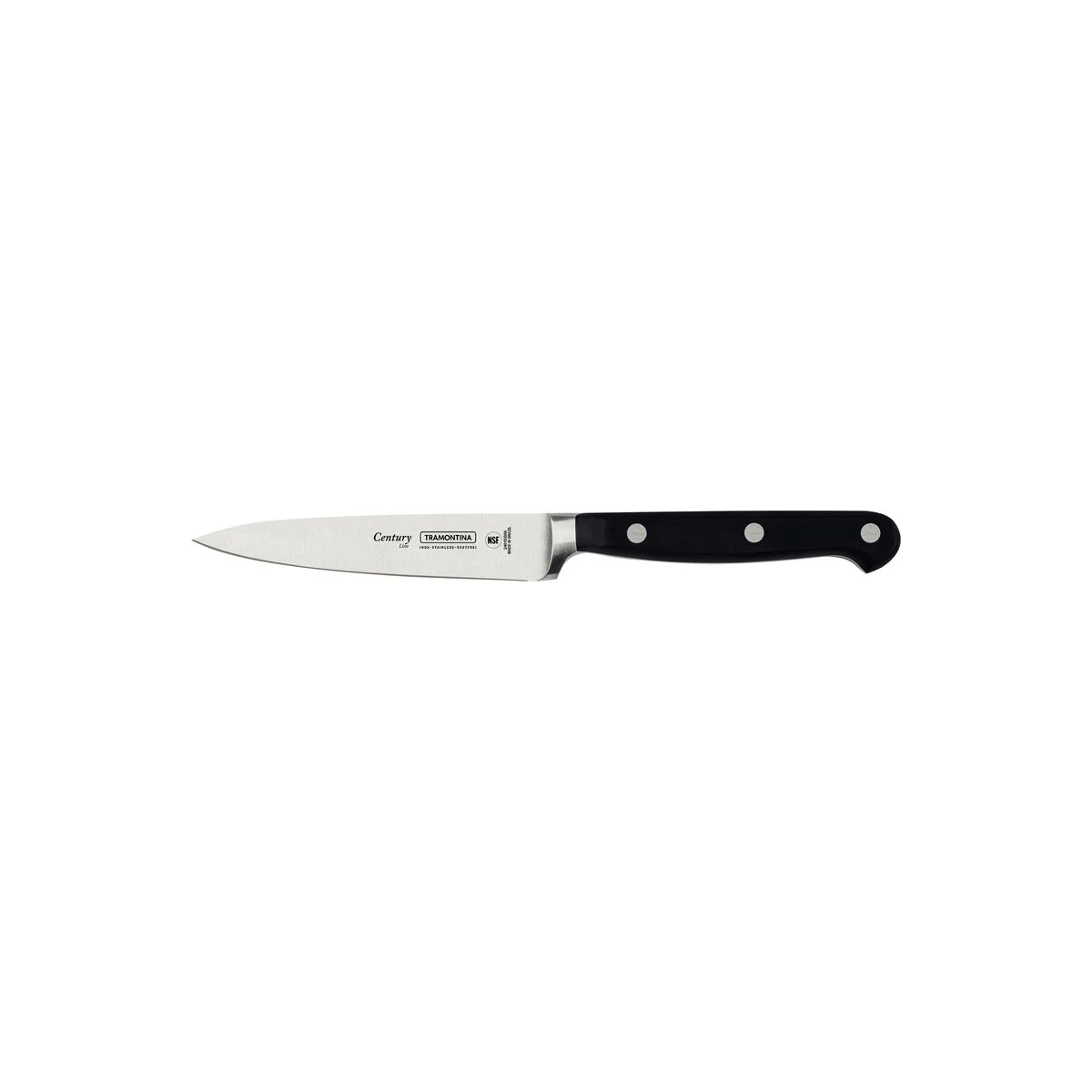 Faca para Legumes e Frutas Tramontina Century com Lâmina em Aço Inox e Cabo em Policarbonato 4"