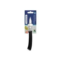 Faca para Legumes e Frutas Tramontina Felice com Lâmina em Aço Inox com Fio Microsserrilhado e Cabo de Polipropileno Preto 3"