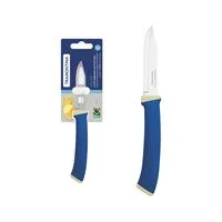 Faca para Legumes e Frutas Tramontina Felice com Lâmina em Aço Inox e Cabo de Polipropileno Azul 3"