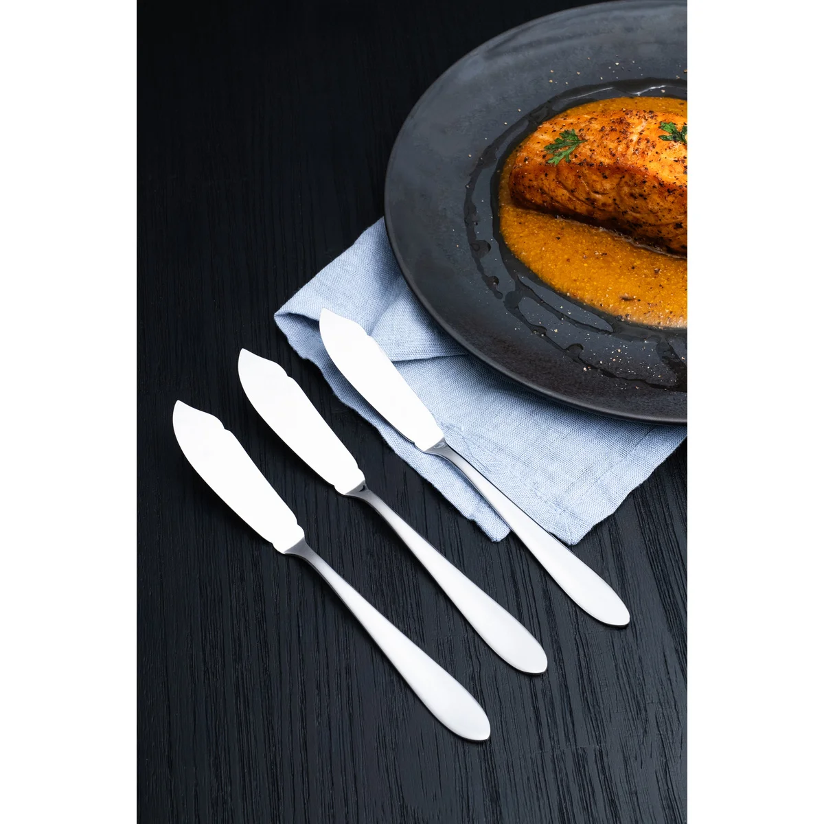 Faca para Peixe Tramontina Satri em Aço Inox