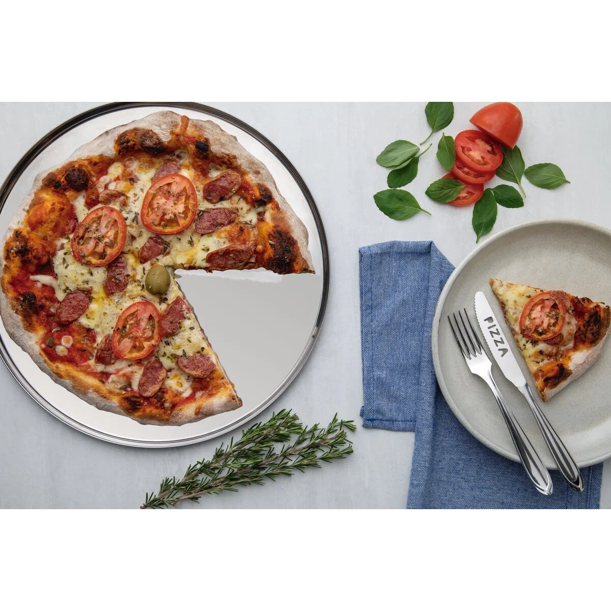 Faca para Pizza Tramontina Laguna em Aço Inox