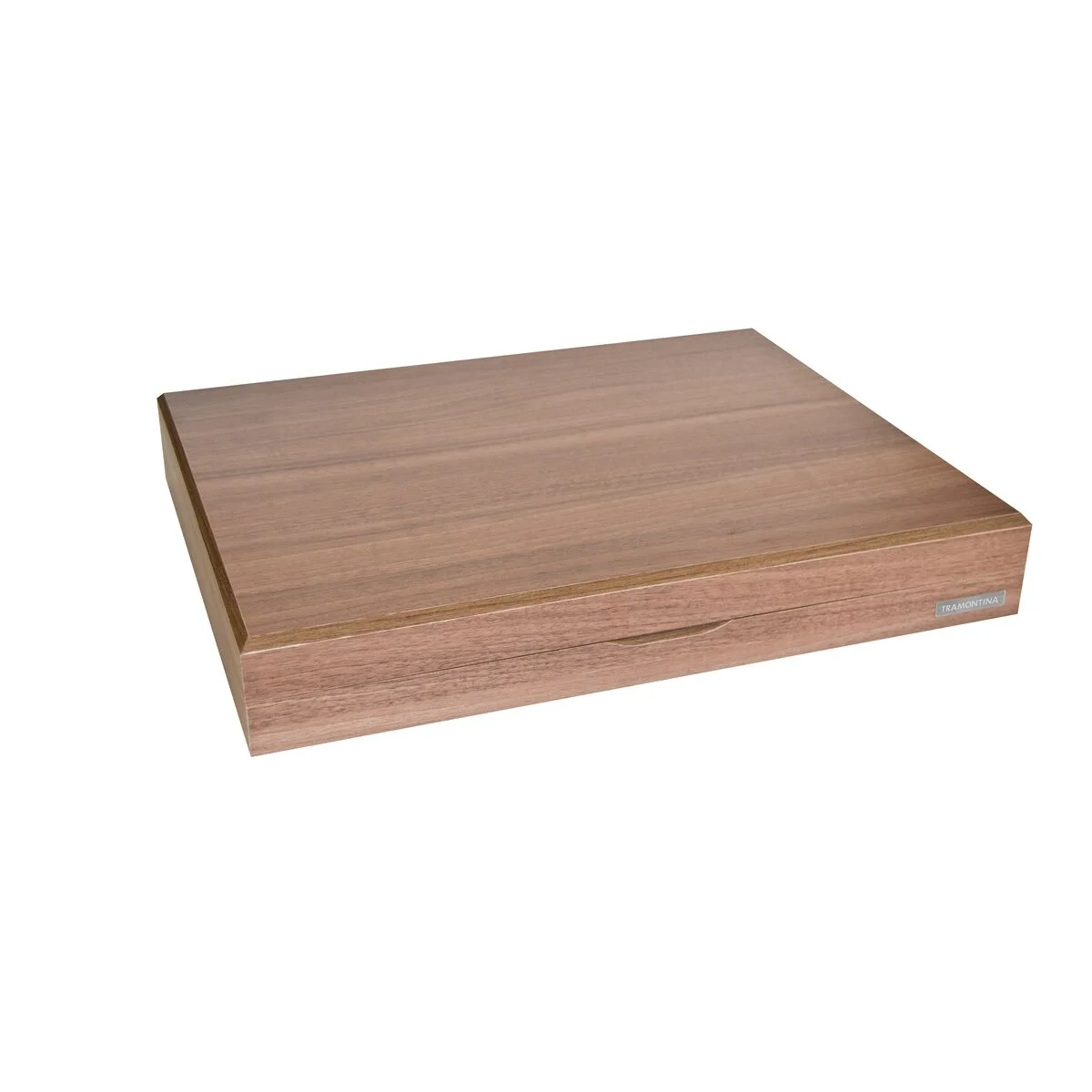 Faqueiro Tramontina Classic em Aço Inox com Facas de Mesa Forjadas Acabamento Brilho e Estojo de Madeira 76 Peças