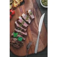 Faqueiro para Churrasco Tramontina Cosmos em Aço Inox com Acabamento Brilho e Fosco 84 Peças