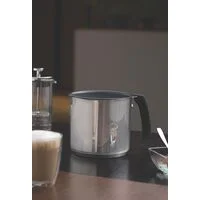 Fervedor Tramontina Solar Ceramic em Aço Inox com Fundo Triplo Interior Cerâmico Grafite Cabo de Silicone 14 cm 2 L