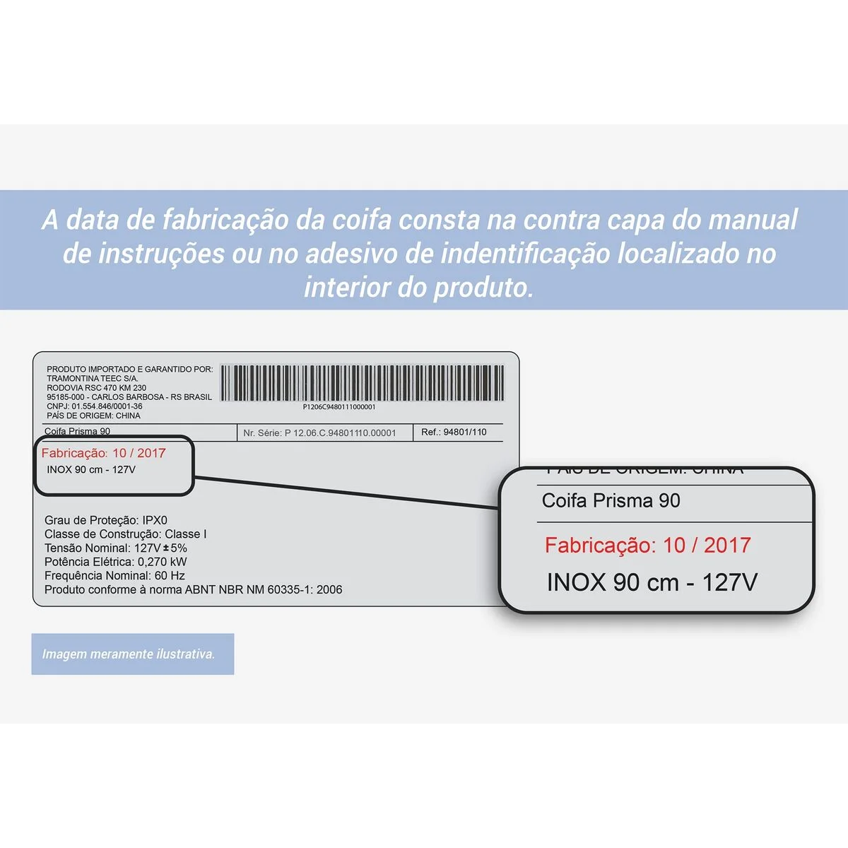 Filtro de Carvão Ativado Tramontina Carbon A para Coifas