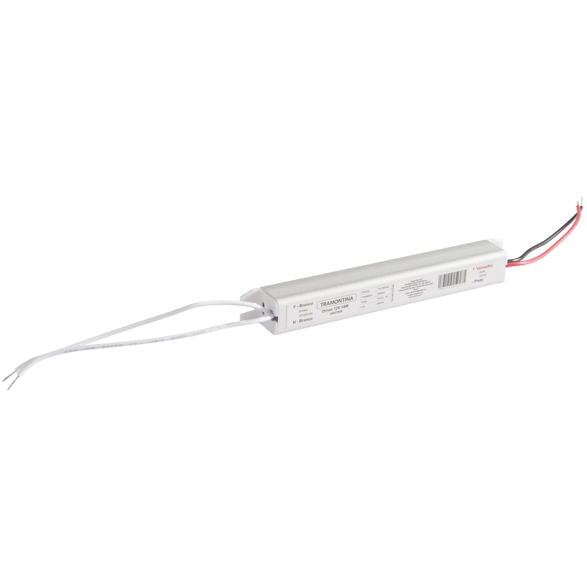 Fonte Linear Tramontina Para Iluminação LED Saída 12 V 24 W Bivolt