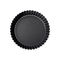 Forma com Fundo Removível Tramontina Brasil em Alumínio com Revestimento Interno e Externo Antiaderente Starflon Max Grafite 24 cm 1,4 L