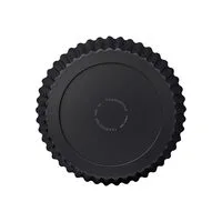 Forma com Fundo Removível Tramontina Brasil em Alumínio com Revestimento Interno e Externo Antiaderente Starflon Max Grafite 24 cm 1,4 L