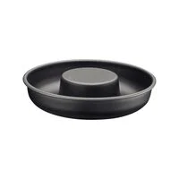 Forma para Bolo Tramontina Brasil em Alumínio com Revestimento Interno e Externo Antiaderente Starflon Max Grafite 24 cm 1,4 L