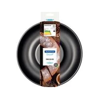 Forma para Bolo Tramontina Brasil em Alumínio com Revestimento Interno e Externo Antiaderente Starflon Max Grafite 24 cm 1,4 L