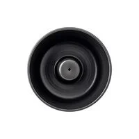 Forma para Bolo e Pudim Tramontina Brasil em Alumínio com Revestimento Interno e Externo Antiaderente Starflon Premium Preto 20 cm 1,5 L