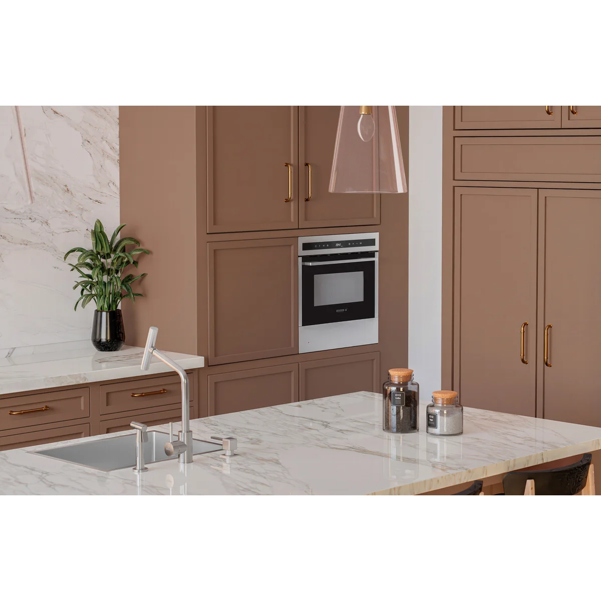 Forno Combinado com Micro-ondas Tramontina Epic T smart 60 F10 35 L em Aço Inox