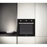 Forno Elétrico de Embutir Tramontina Glass Cook em Vidro Temperado Preto 7 Funções 73 L
