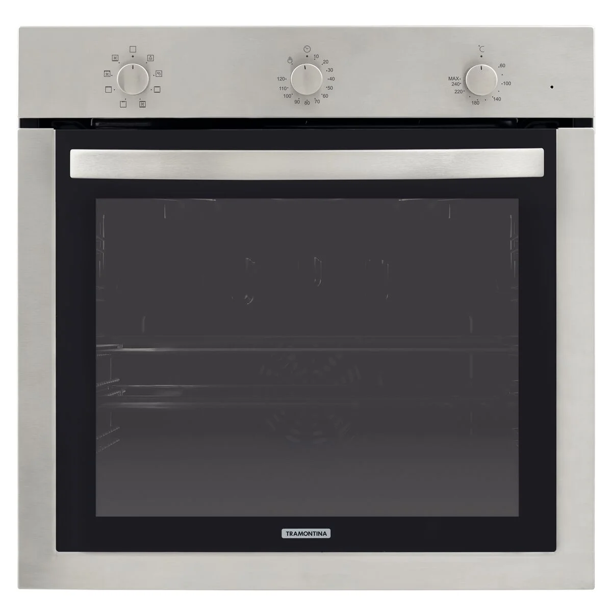 Forno Elétrico de Embutir Tramontina Inox Cook em Aço Inox 7 Funções 73 L