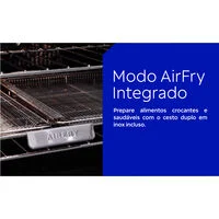 Forno Tramontina Epic T smart 90 F13 em Aço Inox