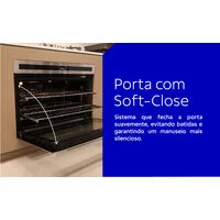 Forno Tramontina Epic T smart 90 F13 em Aço Inox