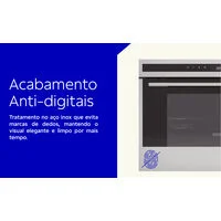 Forno Tramontina Epic T smart 90 F13 em Aço Inox