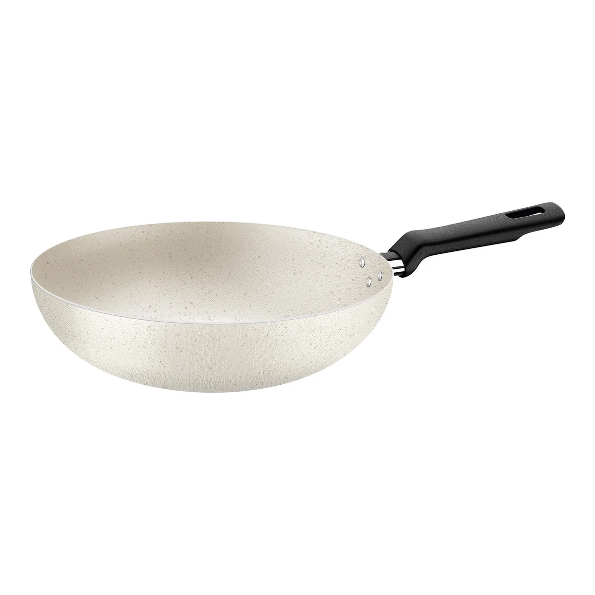 Frigideira Funda Tramontina Loreto em Alumínio com Revestimento Interno e Externo em Antiaderente Starflon Max Bege 28 cm 3,3 L