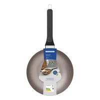 Frigideira Funda Tramontina Milazzo em Alumínio com Revestimento Interno e Externo em Antiaderente Starflon Max Amêndoa 24 cm