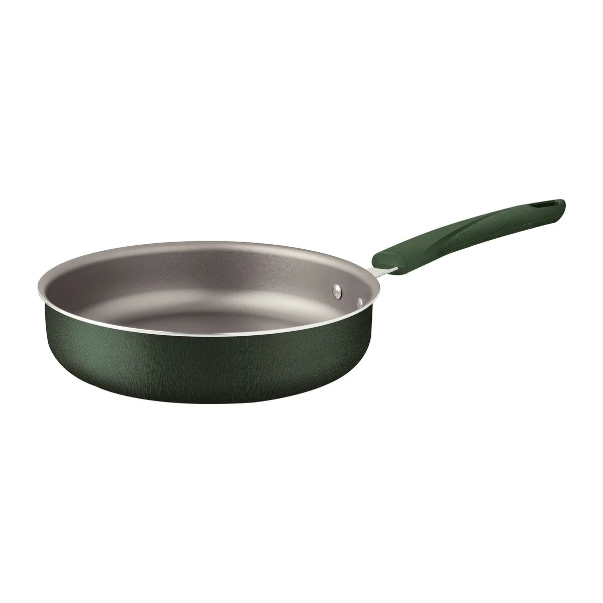 Frigideira Reta Tramontina Lyf em Alumínio com Revestimento Interno e Externo em Antiaderente Starflon Max Verde 24 cm