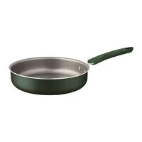 Frigideira Reta Tramontina Lyf em Alumínio com Revestimento Interno e Externo em Antiaderente Starflon Max Verde 24 cm