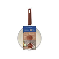 Frigideira Reta com Tampa Tramontina Veronese em Alumínio Reciclado com Revestimento Interno Cerâmico e Externo Siliconado Argila 22 cm 1,7 L