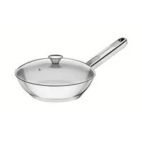 Frigideira Tramontina Allegra em Aço Inox com Fundo Triplo 20 cm 1,30 L