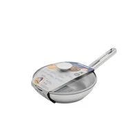 Frigideira Tramontina Allegra em Aço Inox com Fundo Triplo 20 cm 1,30 L