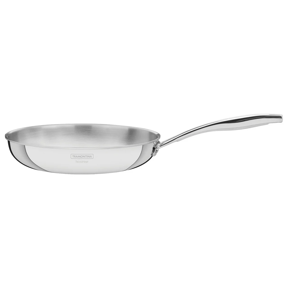 Frigideira Tramontina Grano em Aço Inox com Corpo Triplo e Cabo 28 cm 2,8 L