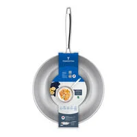 Frigideira Tramontina Grano em Aço Inox com Corpo Triplo e Cabo 28 cm 2,8 L