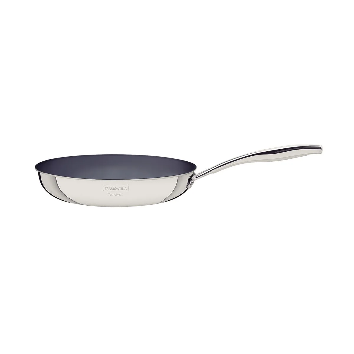 Frigideira Tramontina Grano em Aço Inox com Corpo Triplo e Revestimento Interno Cerâmico Grafite 20 cm