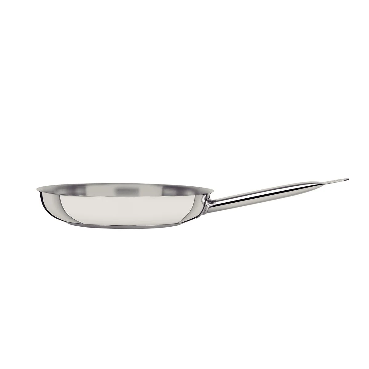 Frigideira Tramontina Professional Rasa em Aço Inox Fundo Triplo com Cabo 20 cm 1,1 L