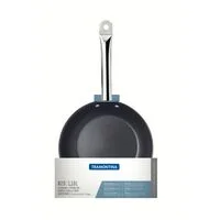 Frigideira Tramontina Professional Rasa em Aço Inox com Fundo Triplo Revestimento Interno em Antiaderente com Cabo 20 cm 1,1 L