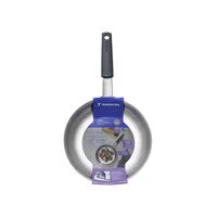 Frigideira Tramontina Professional em Aço Inox com Fundo Triplo e Cabo com Luva de Silicone Removível 20 cm