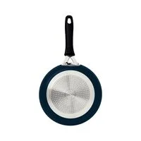 Frigideira Tramontina Tunis em Alumínio com Revestimento Interno Cerâmico e Externo Siliconado Azul Mediterrâneo 24 cm 1,6 L